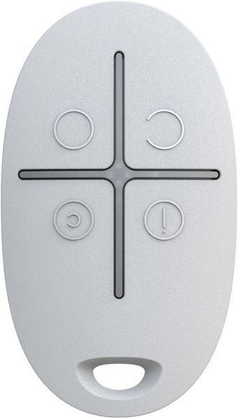 Ajax Комплект охоронної сигналізації StarterKit Plus, hub plus, motionprotect, doorprotect, spacecontrol, jeweller, бездротовий, білий