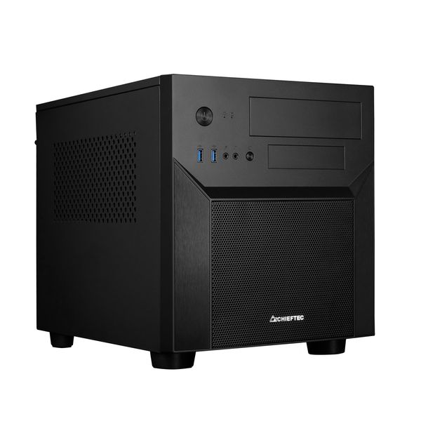 Chieftec КорпусPro Cube CI-02B, без БП, 2xUSB3.1, mATX, черный