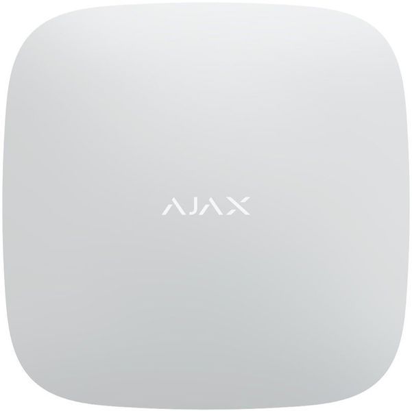 Ajax Комплект охоронної сигналізації StarterKit Plus, hub plus, motionprotect, doorprotect, spacecontrol, jeweller, бездротовий, білий