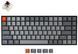 Keychron Клавіатура механічна K2 84Key, Gateron G PRO Brown, BT/USB-A, EN/UKR, RGB, Чорний