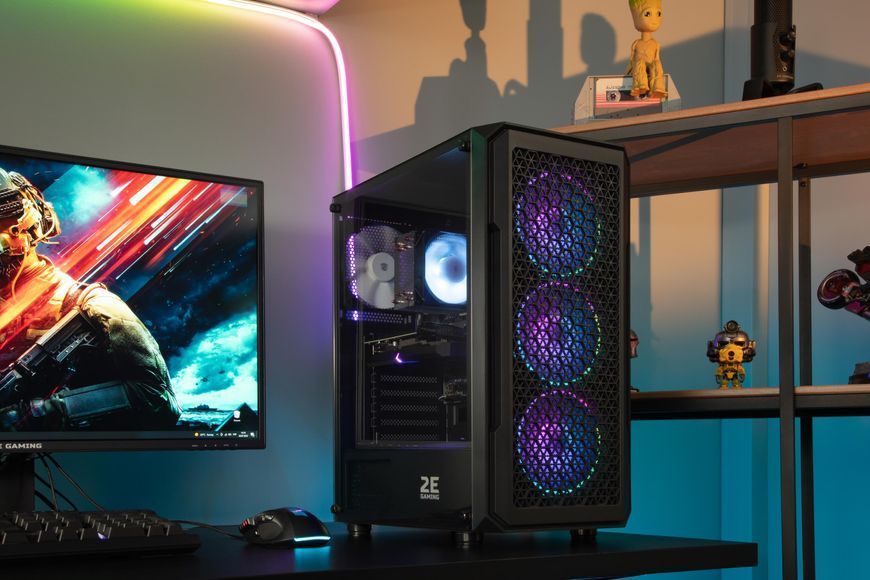 Комп&rsquo;ютер персональний 2E Complex Gaming AMD R5-7500F, 32Gb, F1TB, NVD5060-8, B650, G338, 600W, Win11PE 2E-12663 фото