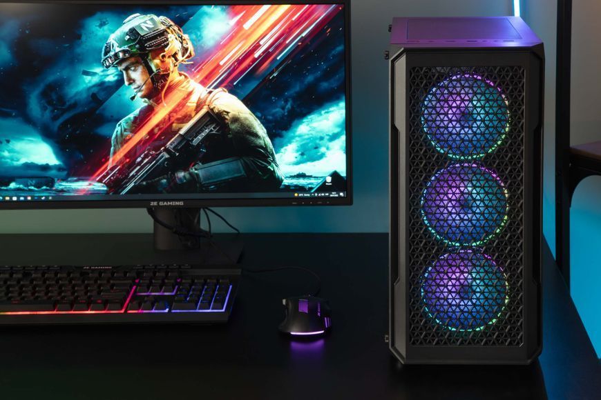 Комп&rsquo;ютер персональний 2E Complex Gaming AMD R5-7500F, 32Gb, F1TB, NVD5060-8, B650, G338, 600W, Win11PE 2E-12663 фото
