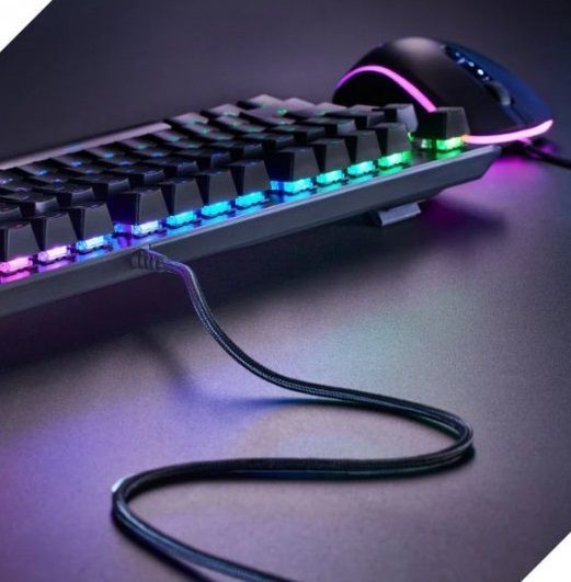 HyperX Клавіатура HyperX Alloy MKW100 TTC Red USB RGB ENG/RU, Black