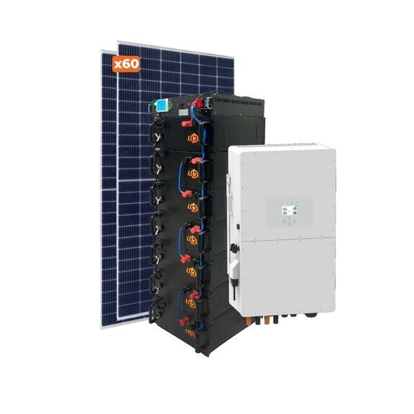Комплект СЭС DEYE for LP 30 kW GRID 3Ф с АКБ 51 kWh