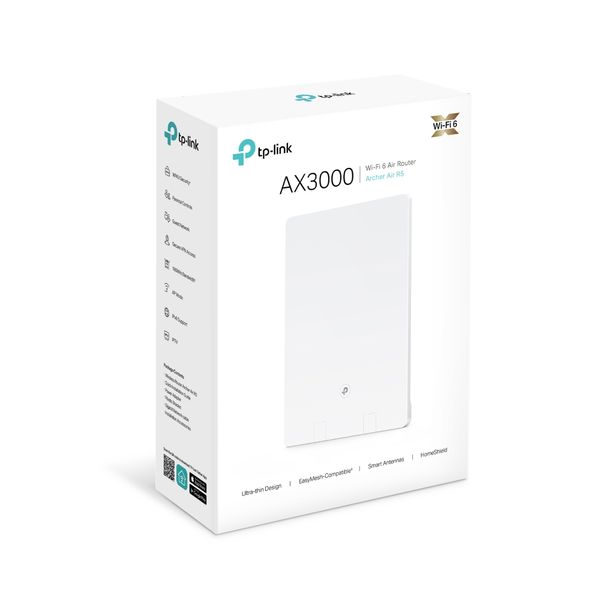 TP-Link Маршрутизатор ARCHER AIR R5 AX3000 1xGE LAN 1xGE WAN OFDMA MESH