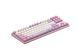 Varmilo Клавіатура механічна VED87 Dreams On Board 87Key, Cherry Mx Red, BT/USB-A, EN/UKR, No Led, Рожевий