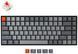 Keychron Клавіатура механічна K2 84Key, Gateron G PRO Red, BT/USB-A, EN/UKR, RGB, Чорний
