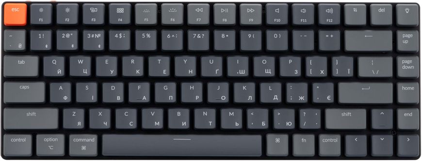 Keychron Клавіатура K3 84 Key Low Profile Hot-Swap Optical RGB Brown