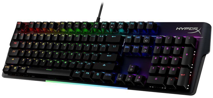 HyperX Клавіатура HyperX Alloy MKW100 TTC Red USB RGB ENG/RU, Black