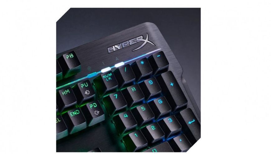 HyperX Клавіатура HyperX Alloy MKW100 TTC Red USB RGB ENG/RU, Black