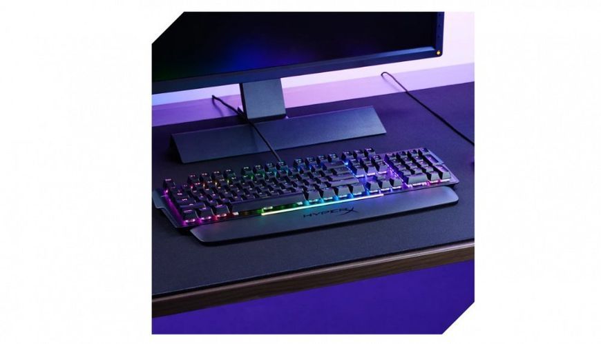 HyperX Клавіатура HyperX Alloy MKW100 TTC Red USB RGB ENG/RU, Black