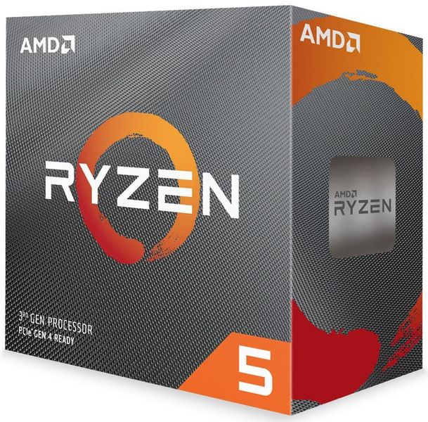 AMD ЦПУ Ryzen 5 3600 6C/12T 3.6/4.2GHz Boost 32Mb AM4 65W Wraith Stealth cooler Box