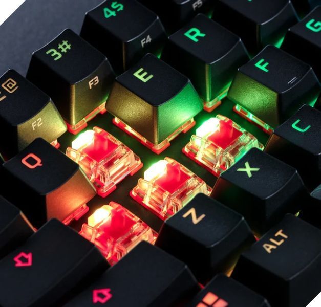 HyperX Клавиатура Alloy Origins 60 Red USB RGB ENG/RU Black