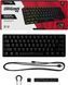 HyperX Клавиатура Alloy Origins 60 Red USB RGB ENG/RU Black