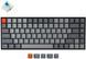 Keychron Клавіатура механічна K2 84Key, Gateron G PRO Blue, BT/USB-A, EN/UKR, RGB, Чорний