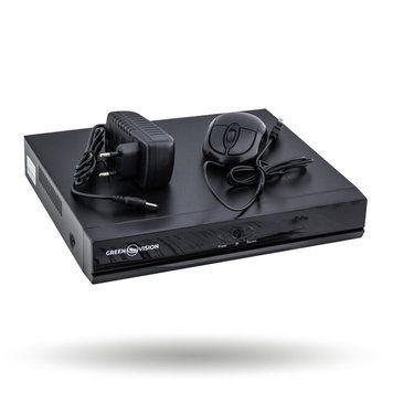 Гібридний відеореєстратор 8-канальний 2.4MP GHD GreenVision GV-A-S031/08 1080P