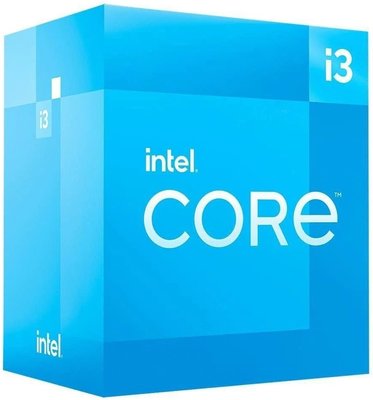 Intel ЦПУ Core i3-13100F 4C/8T 3.4GHz 12Mb LGA1700 58W w/o graphics Box