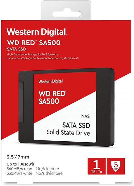 WD Red SA500 NAS SATA 2.5"[WDS100T1R0A]