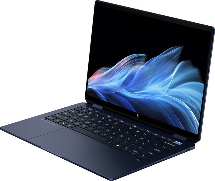 Ноутбук HP OmniBook Ultra Flip x360 14" 2.8K OLED Touch, Intel U7-258V, 32GB, F2TB, UMA, Win11, синій B9PD1EA фото