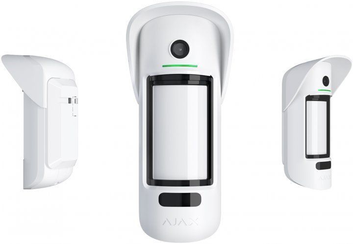 Ajax Беспроводной уличный датчик движения с фотофиксацией MotionCam Outdoor белый