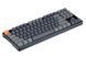Keychron Клавиатура механическая K8 87Key, Gateron G Pro Red, Hot-Swap, BT/USB-A, EN/UKR, RGB, Черный