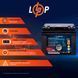 Аккумулятор LP LiFePO4 для ИБП 12V (12,8V) - 50 Ah (640Wh) (BMS 50A/25A) пластик