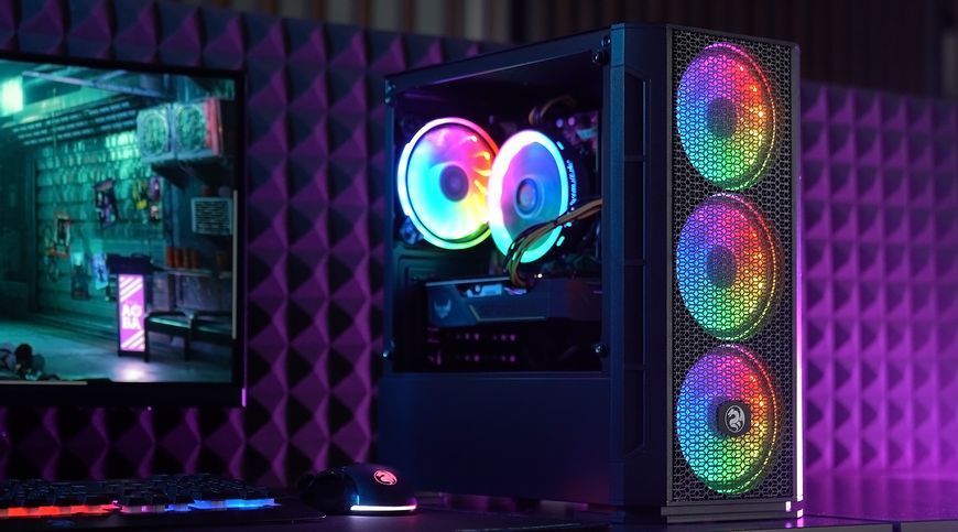 Комп&rsquo;ютер персональний 2E Complex Gaming Intel U5-225F, 16Gb, F1TB, NVD5060-8, H810, GB700, 600W, Win11P 2E-13074 фото