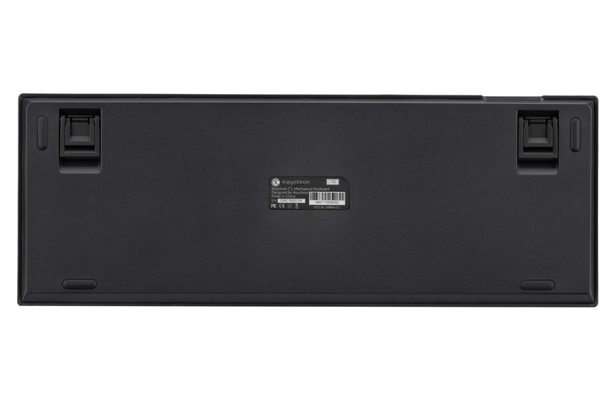 Keychron Клавіатура механічна C1 87Key, Gateron G Pro Blue, Hot-Swap, USB-A, EN/UKR, RGB, Black