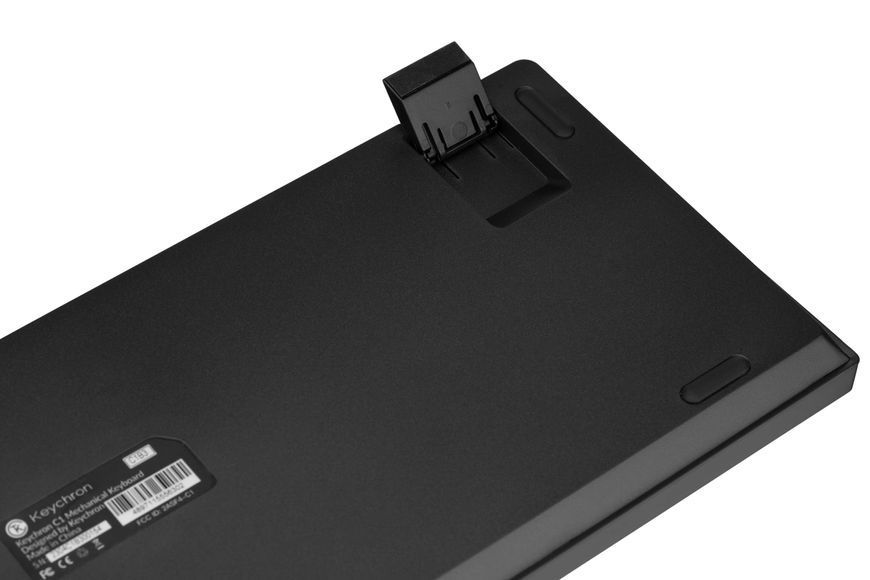 Keychron Клавіатура механічна C1 87Key, Gateron G Pro Blue, Hot-Swap, USB-A, EN/UKR, RGB, Black