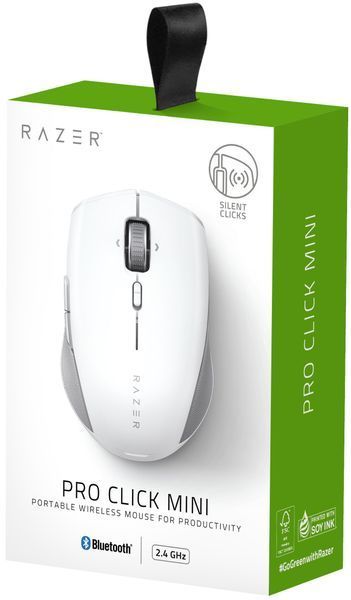 Razer Миша ігрова Pro Click Mini WL White