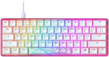 HyperX Клавіатура Alloy Origin 60 Red USB RGB ENG/RU, Pink