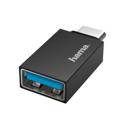 HAMA OTG USB C - USB 3.2 Black