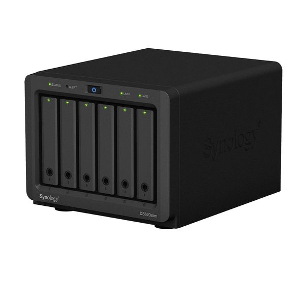 Synology Сетевое хранилище NAS DS620slim (2.5" SATA)