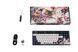 Varmilo Клавіатура механічна VPE87 Chang'e 87Key, Cherry Mx Silent Red, BT/WL/USB-A, EN, White Led, Синій