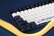 Varmilo Клавіатура механічна VPE87 Chang'e 87Key, Cherry Mx Silent Red, BT/WL/USB-A, EN, White Led, Синій