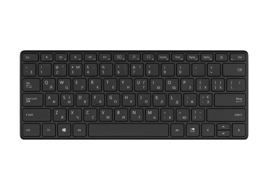 Microsoft Клавиатура Designer Compact 79 key, BT, EN/UKR/RU, Чёрная