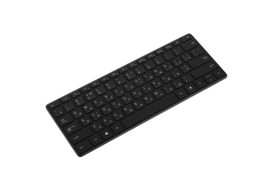 Microsoft Клавиатура Designer Compact 79 key, BT, EN/UKR/RU, Чёрная