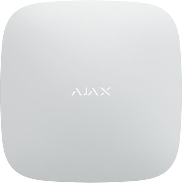 Ajax Интеллектуальная централь Hub 2, gsm, ethernet, jeweller, беспроводная, белый