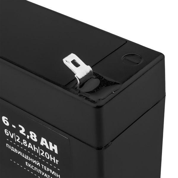 Аккумулятор AGM LP 6V - 2.8 Ah Silver