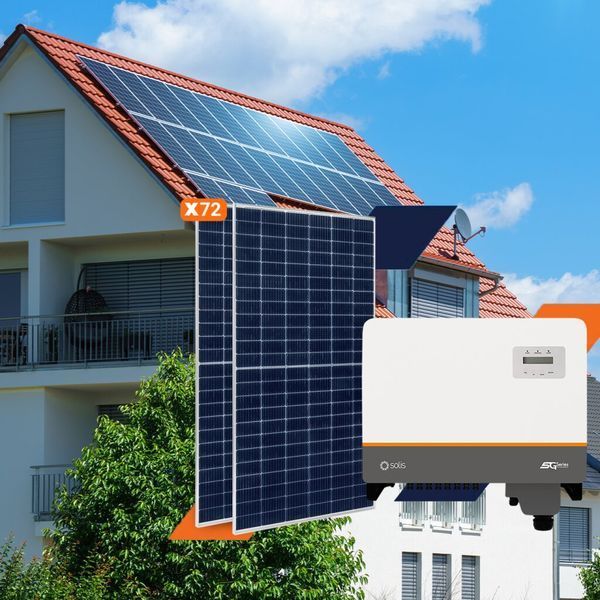 Солнечная электростанция (СЭС) 30 kW Solis GRID 3Ф (под зеленый тариф)