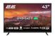 Телевизор 43" 2E LED 4K 50Hz Smart Android Black soundbar