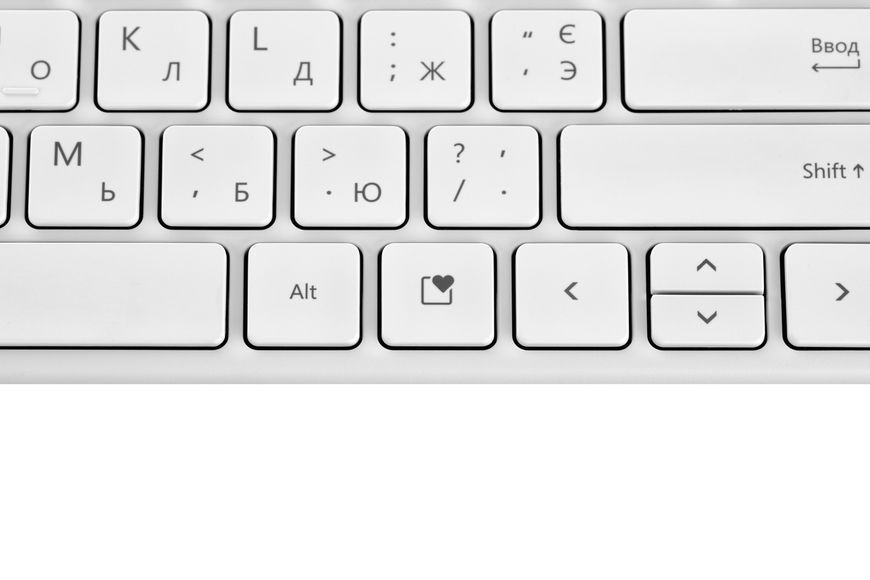 Microsoft Клавиатура Designer Compact 79 key, BT, EN/UKR/RU, Белый