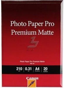 Canon A4 Photo Paper Premium Matte, 20л