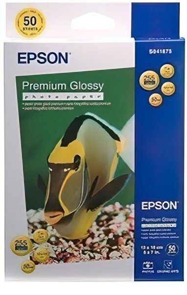 Epson Бумага A4 Premium Glossy Photo Paper, 50л.