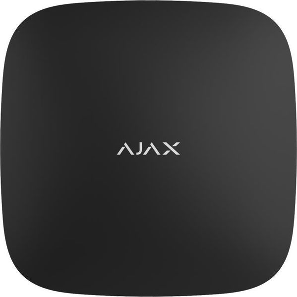 Ajax Інтелектуальна централь Hub 2, gsm, ethernet, jeweller, бездротова, чорний