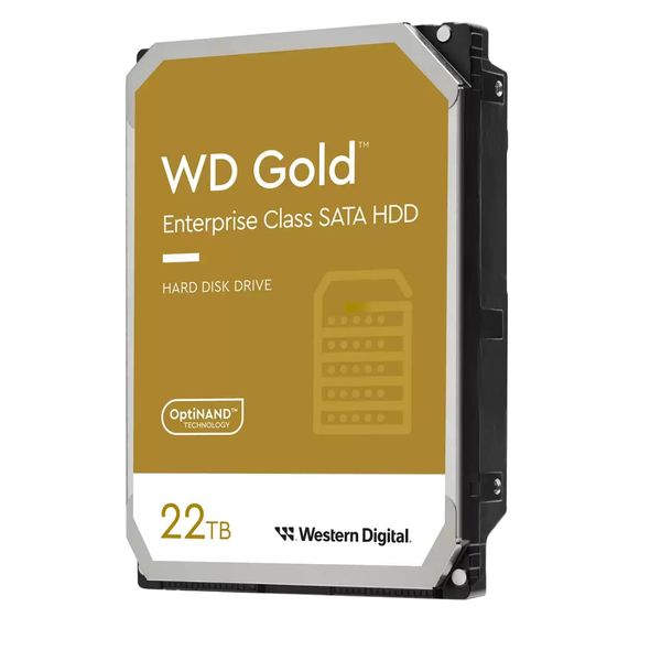 WD Жесткий диск 22TB 3.5" 7200 512MB SATA Gold