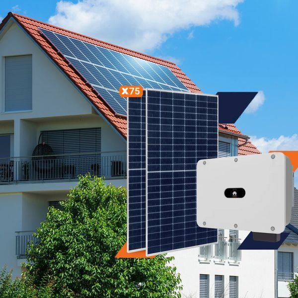 Сонячна електростанція (СЕС) 30 kW Huawei GRID 3Ф (під зелений тариф)