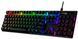 HyperX Клавіатура Alloy Origins Aqua USB RGB PBT ENG/RU, Black