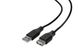 2E Кабель USB-A (AM/AF), 3m, black