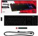 HyperX Клавіатура Alloy Origins Aqua USB RGB PBT ENG/RU, Black